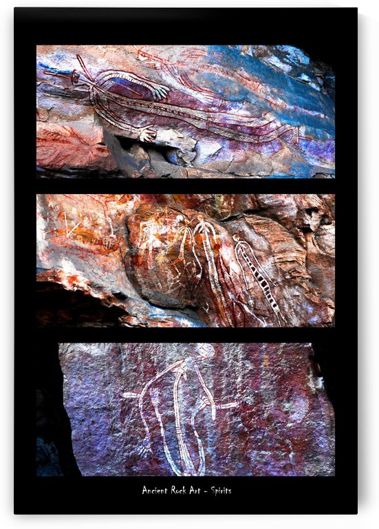 Ancient Rock Art  - 4 by Lexa Harpell