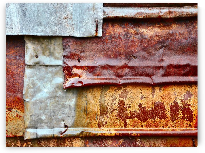 Corrugated Iron Series 28 by Lexa Harpell