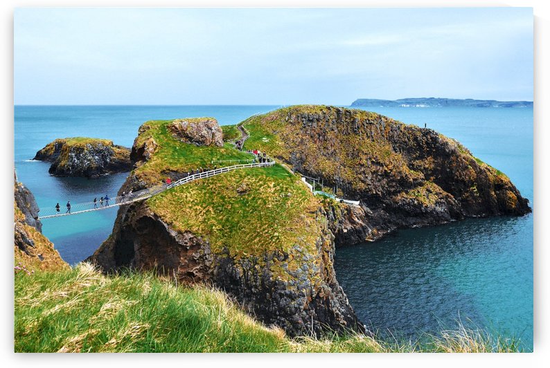 Carrick-a-Rede Rope Bridge Northern Ireland by Lexa Harpell
