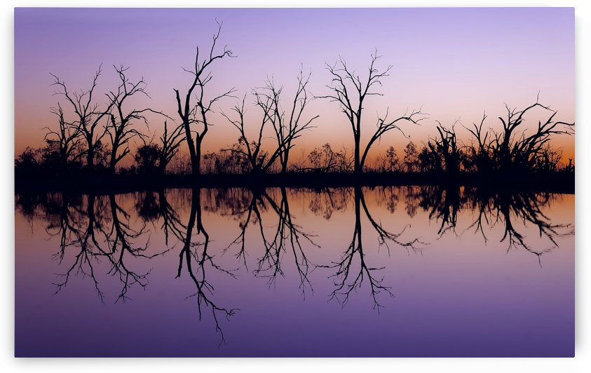 Sunset Reflection on Pamamaroo by Lexa Harpell