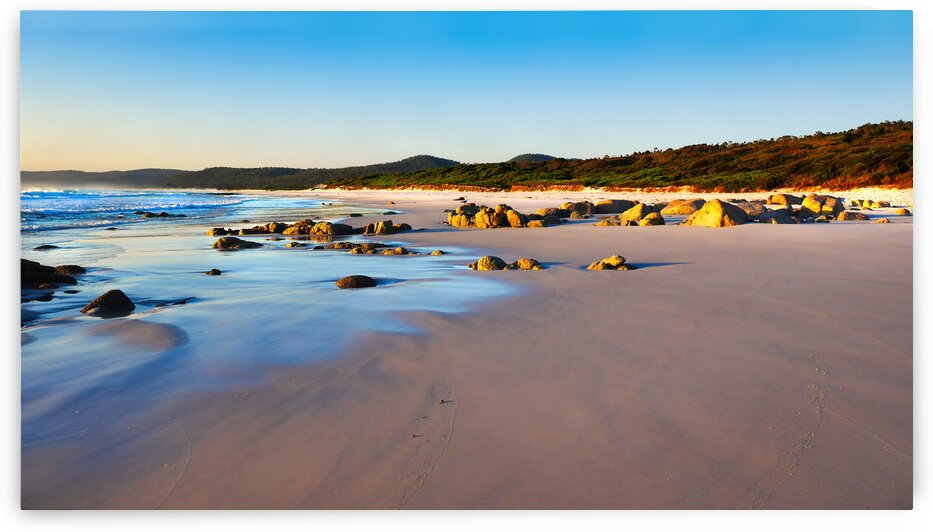 Sunrise on Friendly Beachs - Tasmania 2 by Lexa Harpell