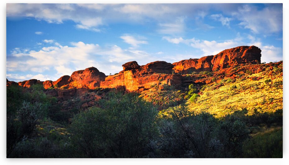Sun Rising over Kings Canyon by Lexa Harpell