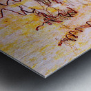 Scribbly Gum Bark 2 Metal print