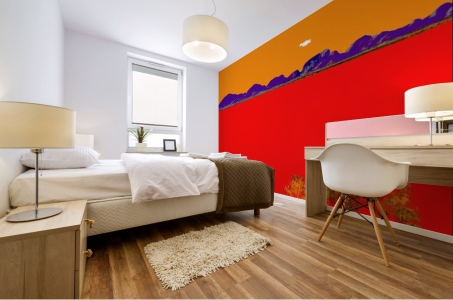 Kata Tjuta Pop Art Mural print