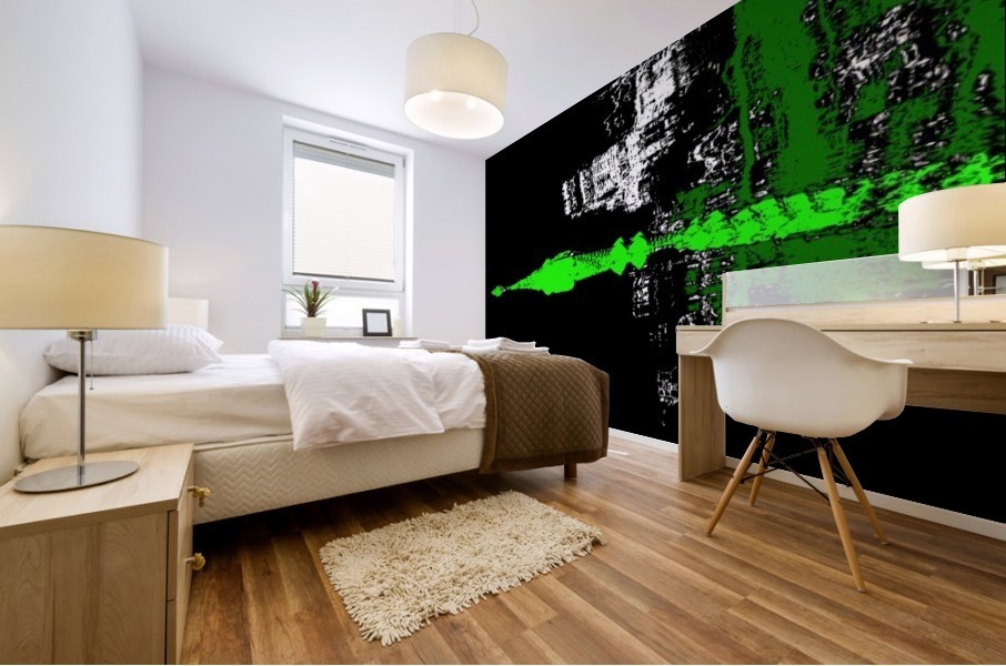 Lurking at Night Mural print