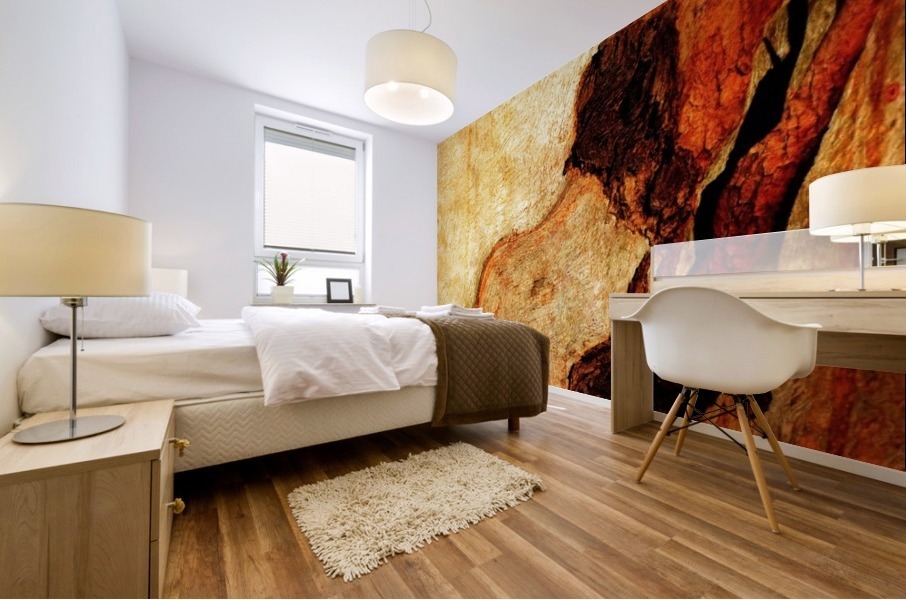 Murray Gum Tree Bark 3 Mural print