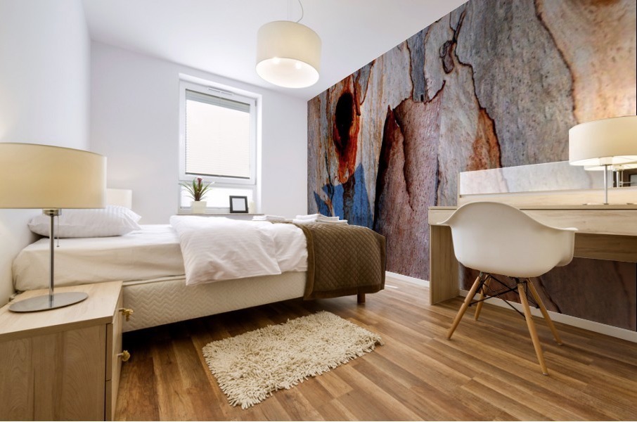 Murray Gum Tree Bark 5 Mural print