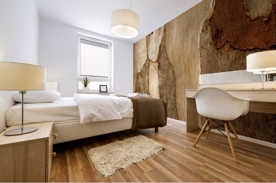 Murray Gum Tree Bark 6 Mural print