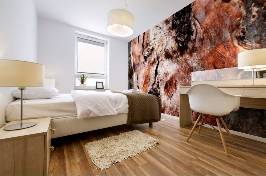 Murray Gum Tree Bark 9 Mural print