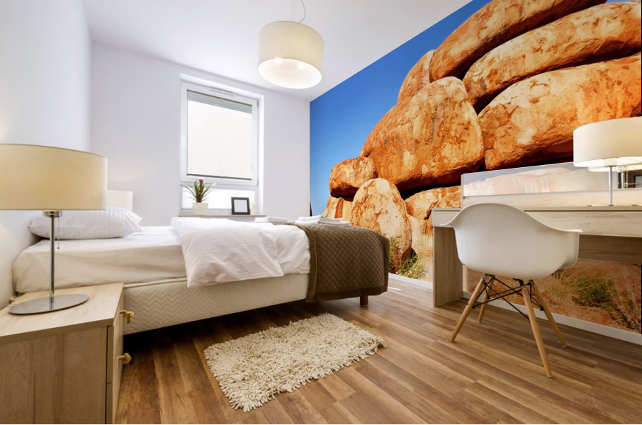 Stacked - Devils Marbles Mural print
