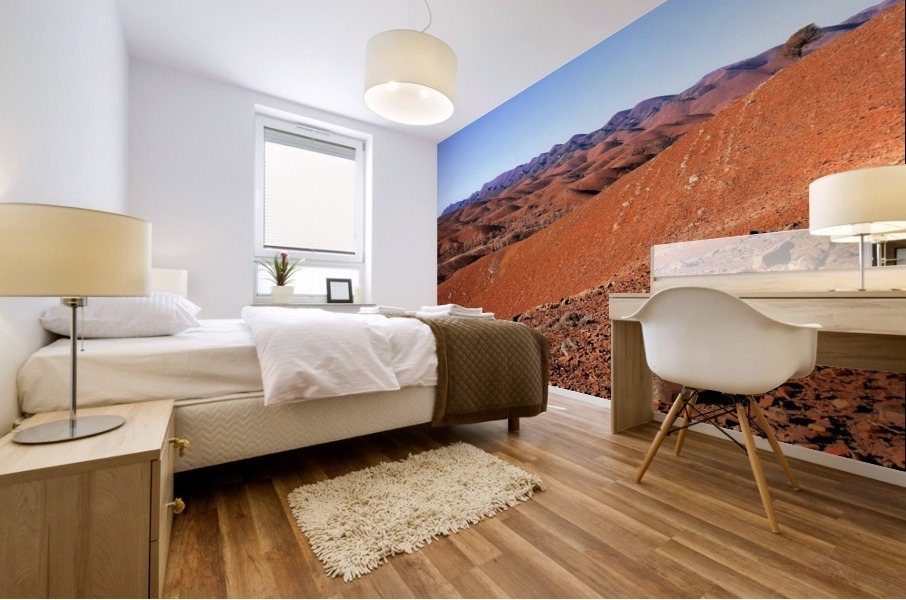 Sunset over Flinders Ranges Mural print