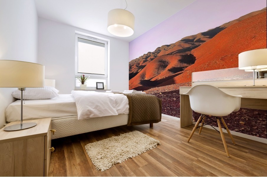 Sunset on the Flinders Ranges Mural print