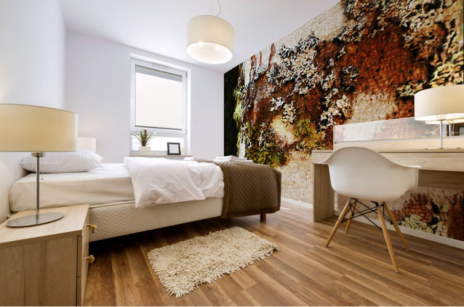 Aussie Alpine Tree Bark Mural print