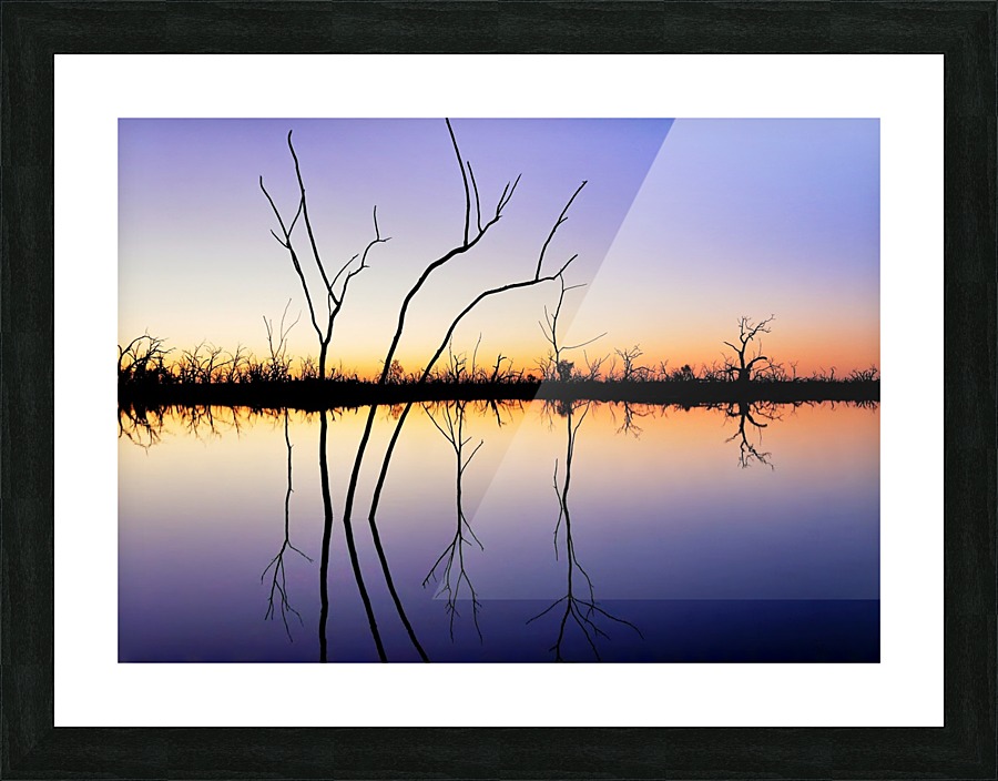 Sunset Reflections Picture Frame print
