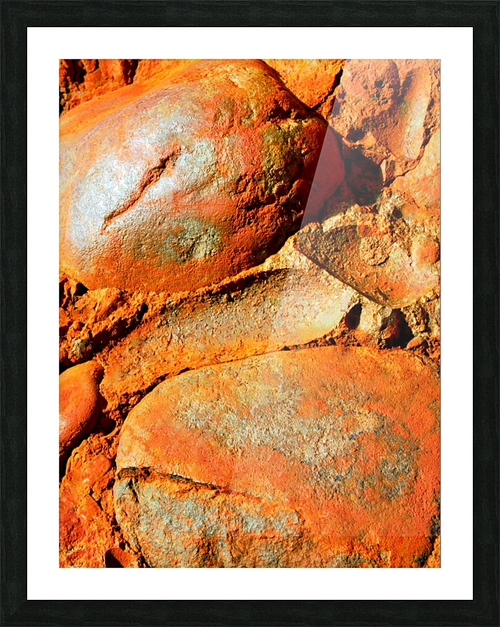 Australia Rocks - Abstract 21 Picture Frame print