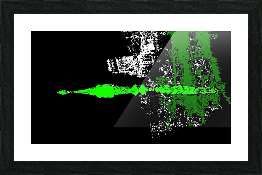 Lurking at Night Picture Frame print