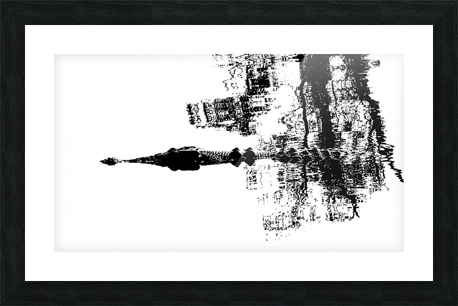 Lurking Picture Frame print