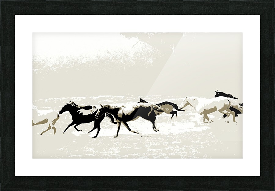 Breakaways - High Country Picture Frame print