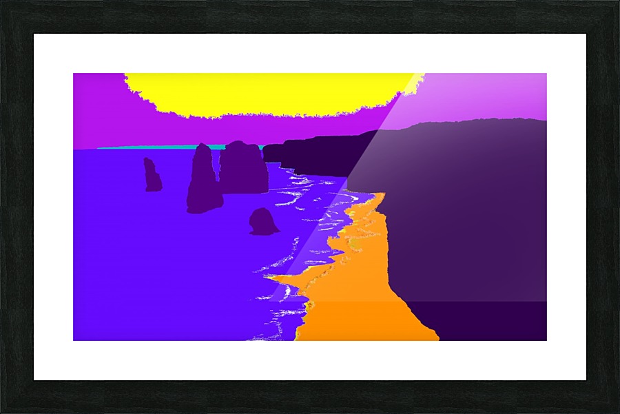 Great Ocean Road Picture Frame print