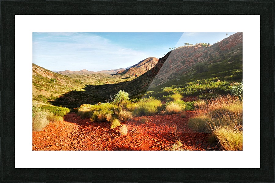 Pound Track - Ormiston Gorge Picture Frame print