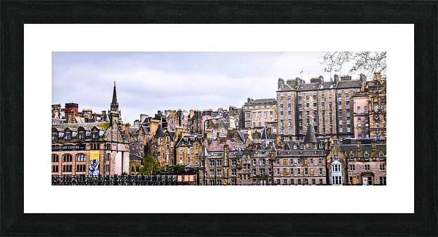 Edinburgh Skyline Picture Frame print
