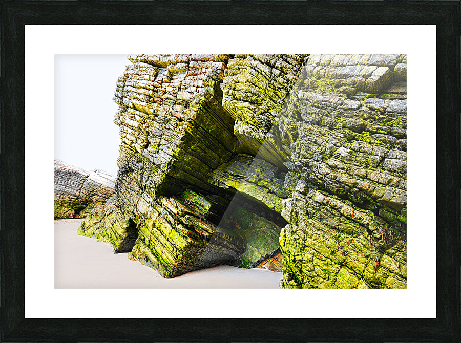 Magera Beach - Rock Formations 2 Picture Frame print