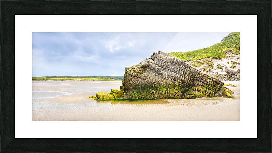 Magera Beach - Rock Formations Picture Frame print