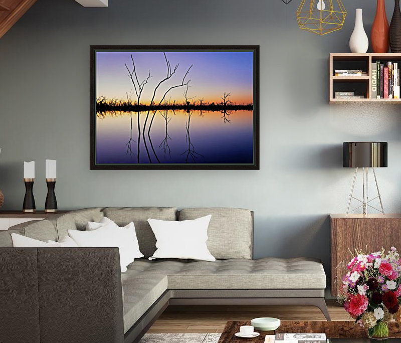Sunset Reflections Reproduction