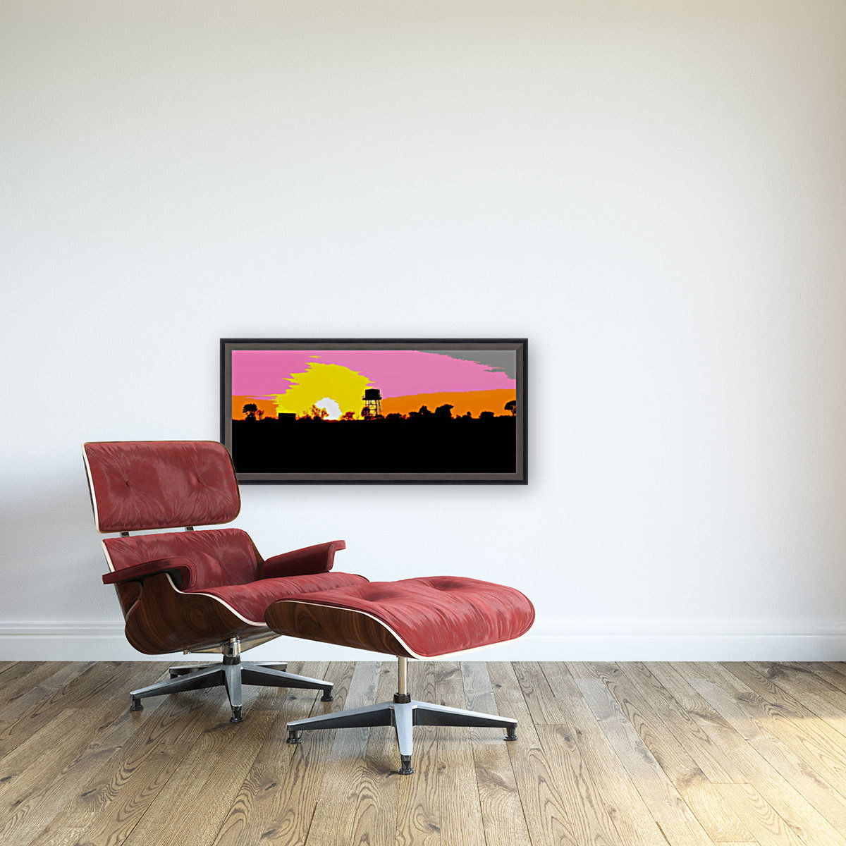 Outback Sunset Reproduction