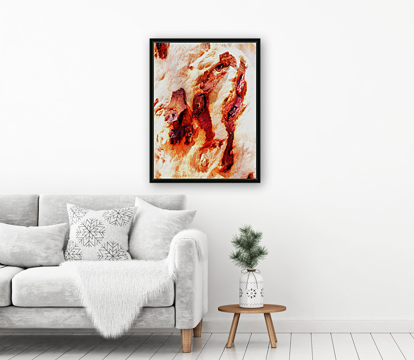 Aussie Gum Tree Bark - 13 Reproduction