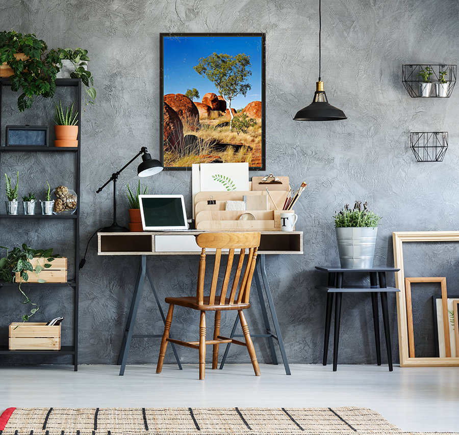 Landscape - Devils Marbles Reproduction