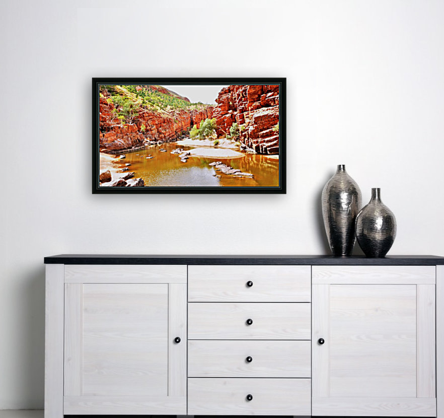 Waterhole - Ormiston Gorge Reproduction