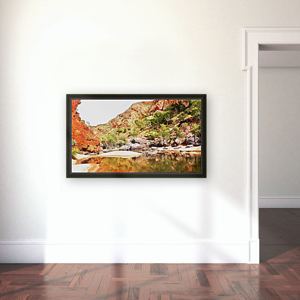 Crossing the River - Ormiston Gorge Reproduction