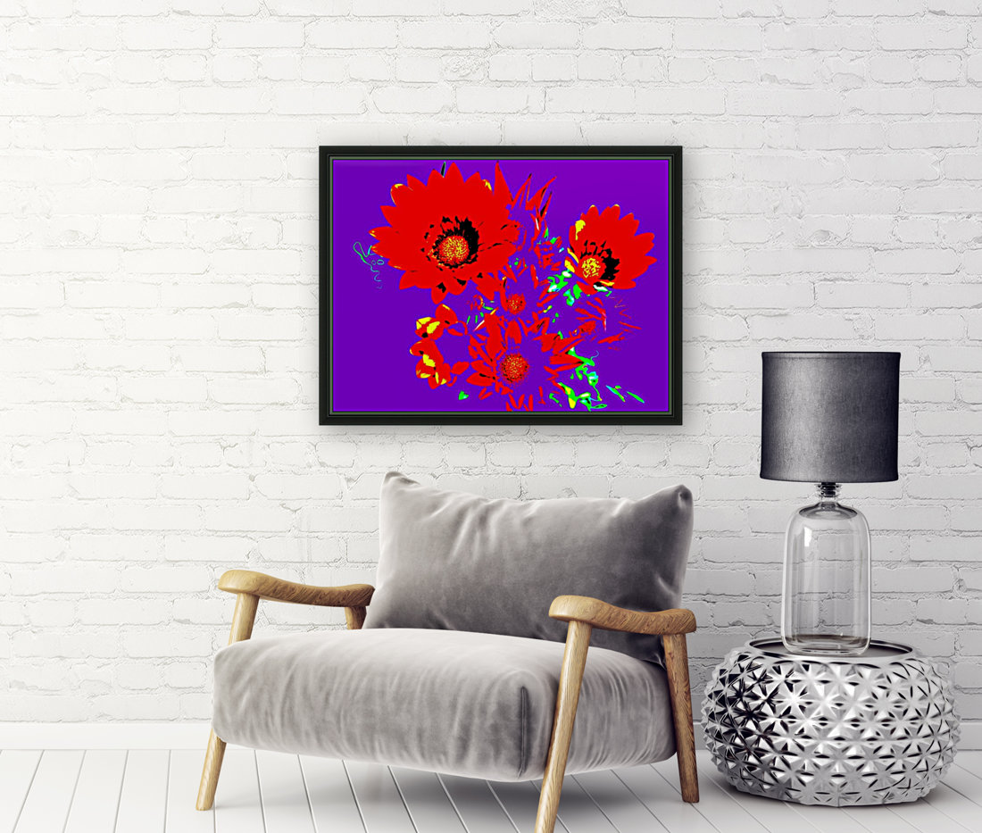 Rainbow Flower - Purple Reproduction
