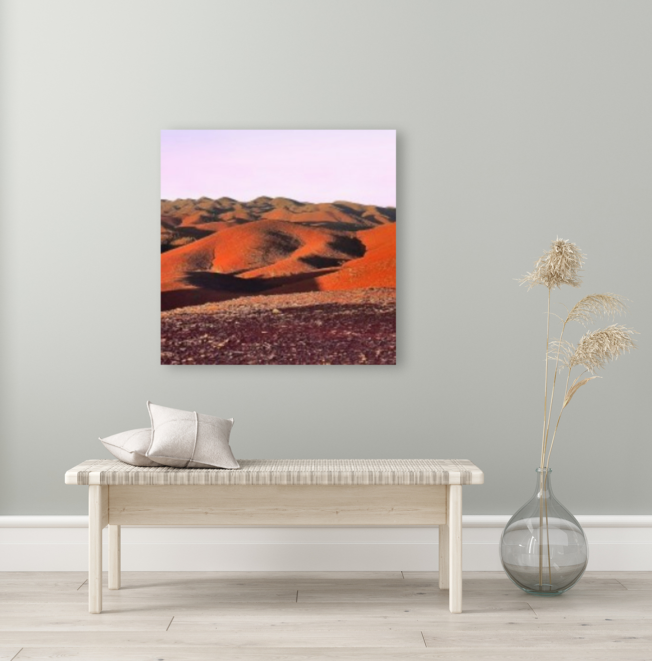 Sunset on the Flinders Ranges Reproduction