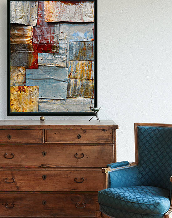 Corrugated Iron Series 17 by Lexa Harpell
