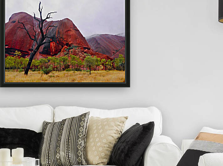 After the Rain - Uluru Australia by Lexa Harpell