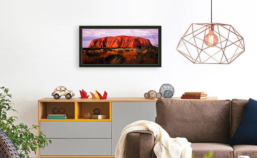 First Light - Uluru Australia by Lexa Harpell