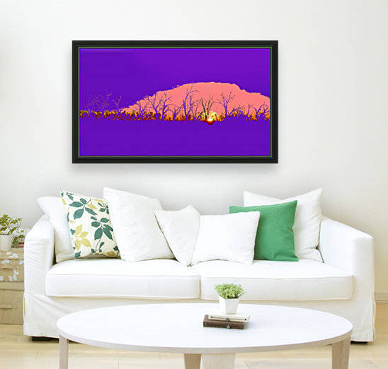 Lake Sunset - Purple by Lexa Harpell
