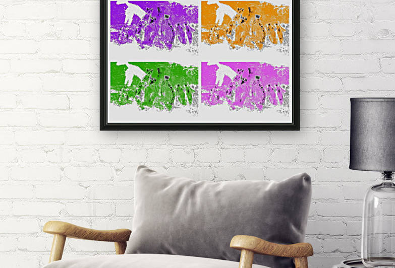 Pop Art - Rock Art 1 by Lexa Harpell