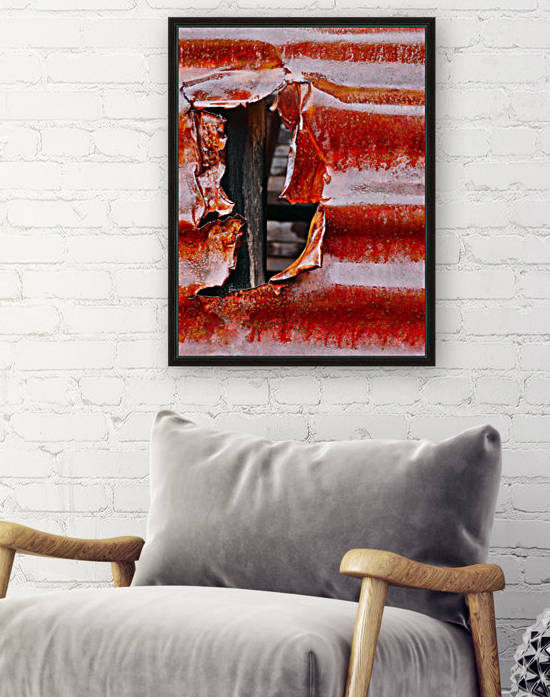 Corrugated Iron Series 12 by Lexa Harpell