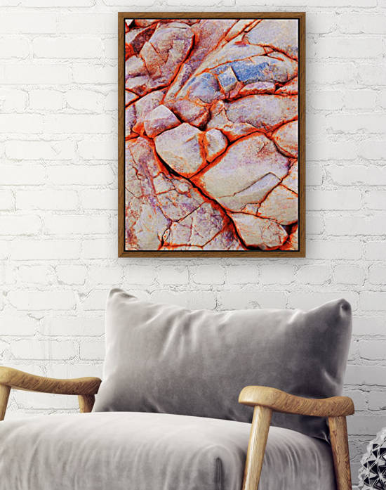 Australia Rocks - Abstract 2 by Lexa Harpell