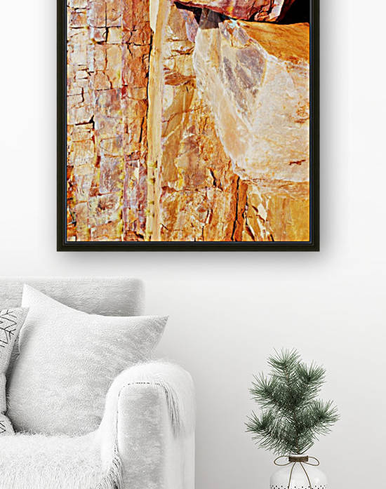 Australia Rocks - Abstract 12 by Lexa Harpell