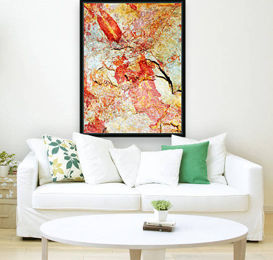 Australia Rocks - Abstract 17 by Lexa Harpell