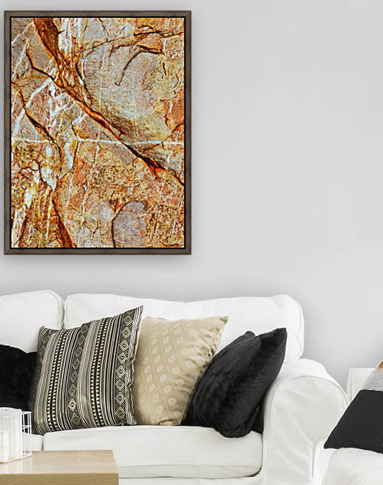 Australia Rocks - Abstract 19 by Lexa Harpell