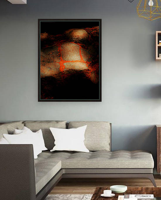 Australia Rocks - Abstract 25 by Lexa Harpell