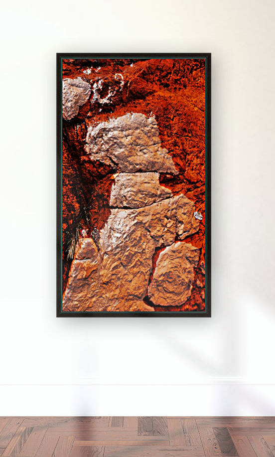 Australia Rocks - Abstract 27 by Lexa Harpell