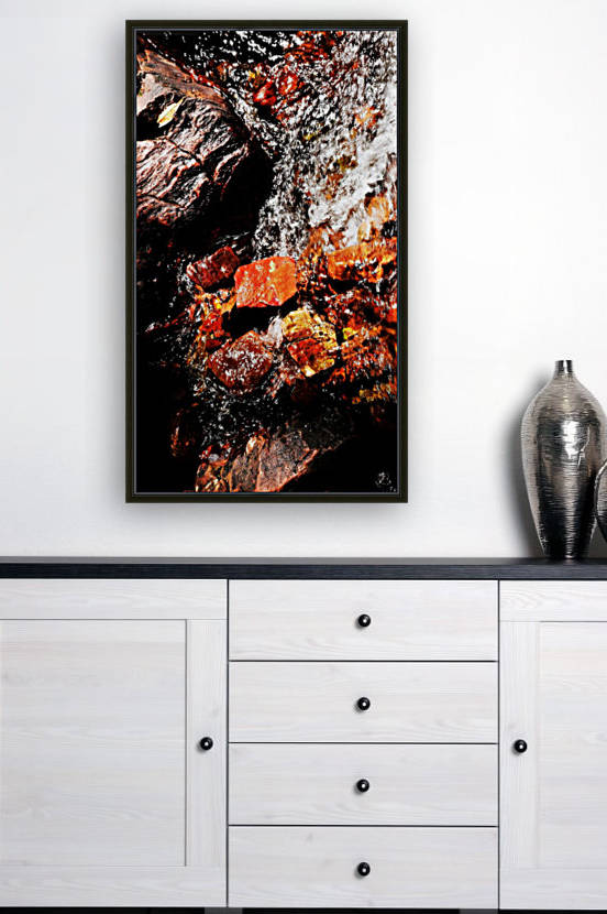Australia Rocks - Abstract 35 by Lexa Harpell