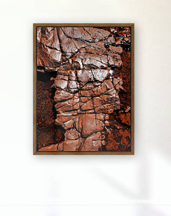 Australia Rocks - Abstract 38 by Lexa Harpell