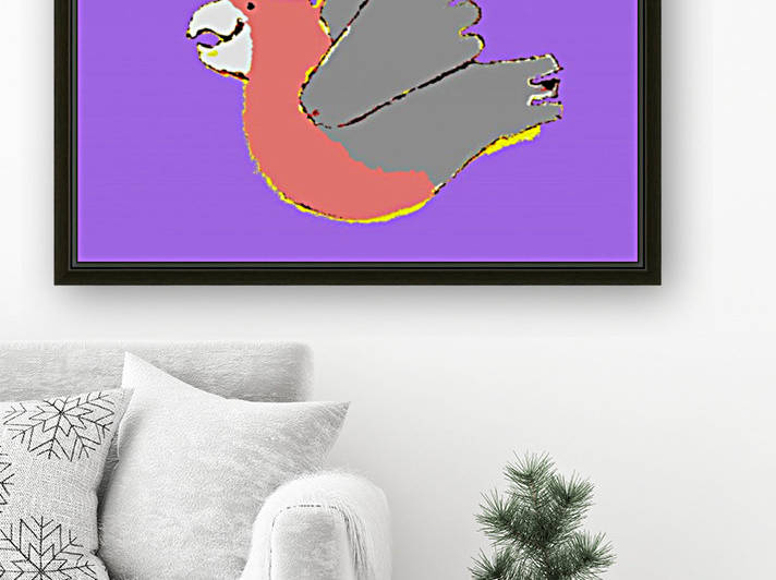 Happy Galah - Purple by Lexa Harpell